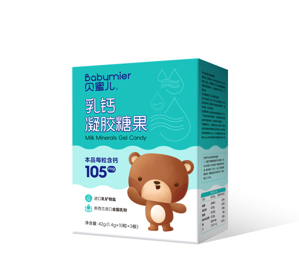 乳鈣凝膠糖果